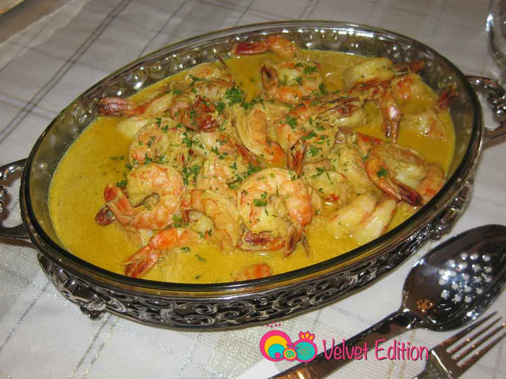 Prawns | Shrimp in Curry Sauce